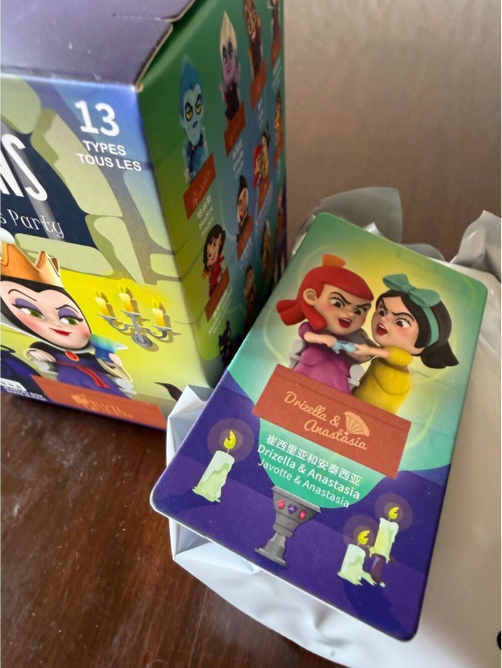 Disney Villains Mysterious Party Drizella Anastasia Confirmed Jewelry Blind Box
